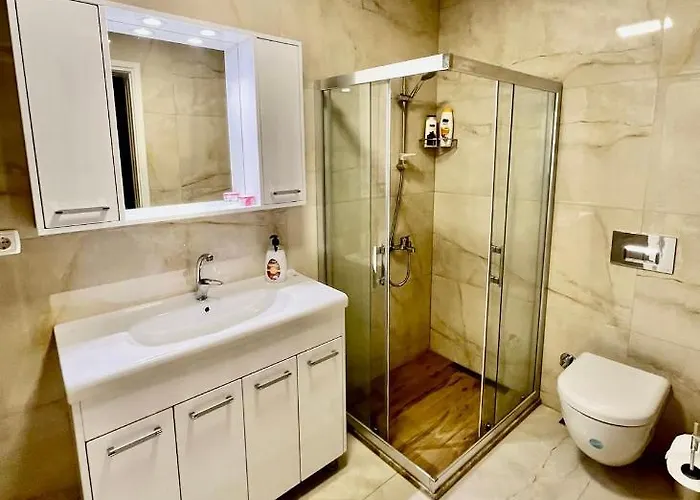 Burcu , Magnificent Sea View, Cozy, Free Otopark, Free Wifi וילה *