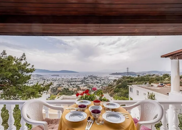 Burcu , Magnificent Sea View, Cozy, Free Otopark, Free Wifi Βίλα Αλικαρνασσός