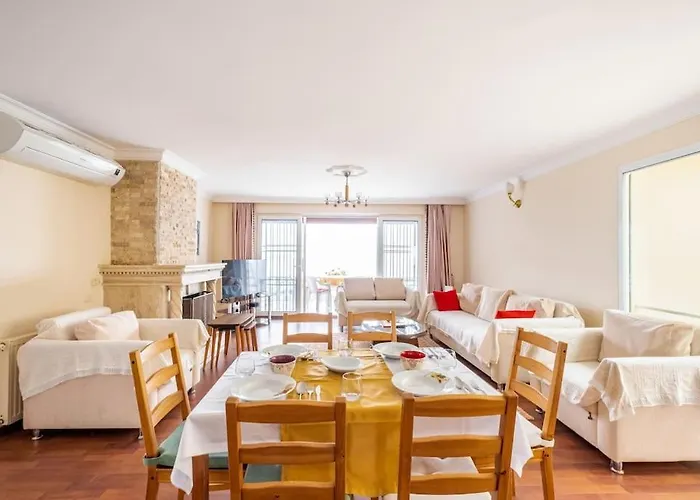 וילה Burcu , Magnificent Sea View, Cozy, Free Otopark, Free Wifi *